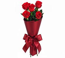 Букет 5 Красных роз Эдлесс Лав в Хурбе