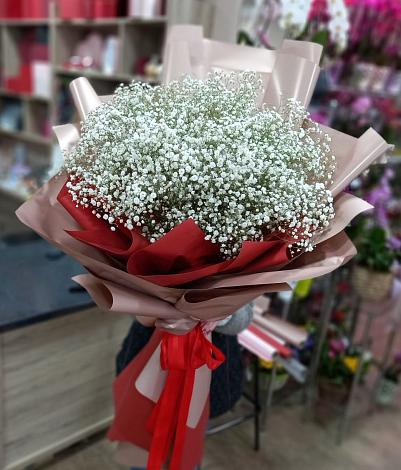 Букет цветов из: Гипсофила в Хурбе