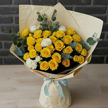 Букет цветов из:  Розы в Хурбе