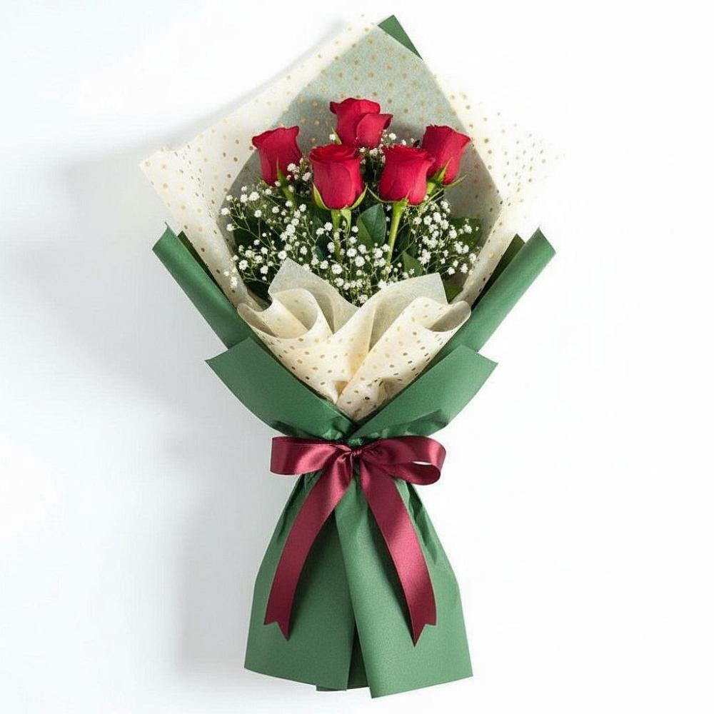 Букет цветов из: Розы в Хурбе