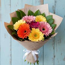Букет цветов из:  Герберы в Хурбе