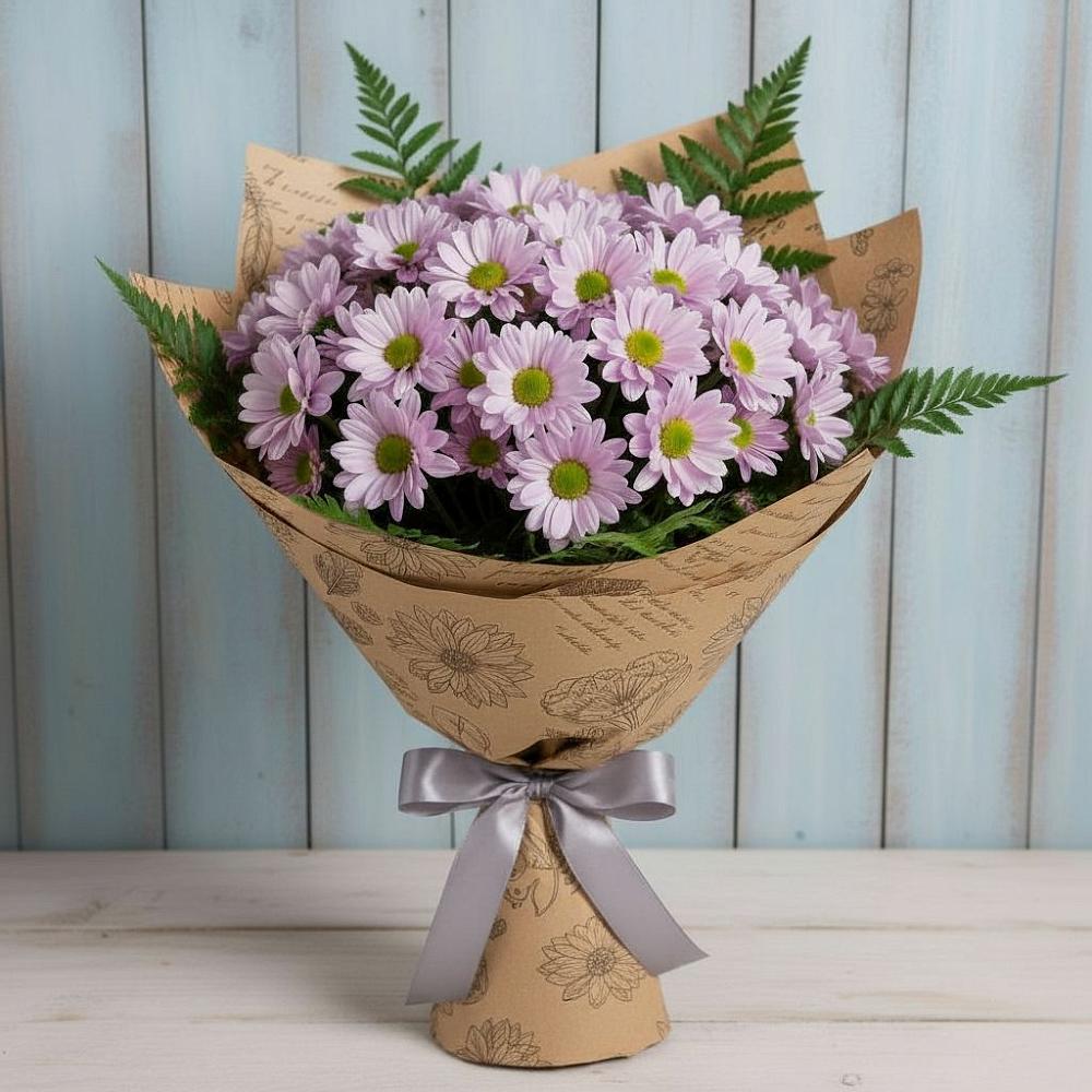 Букет цветов из: Хризантемы в Хурбе
