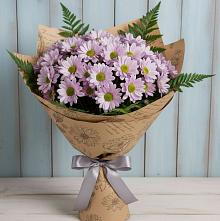 Букет цветов из:  Хризантемы #REPLACE_PRED# Хурбе