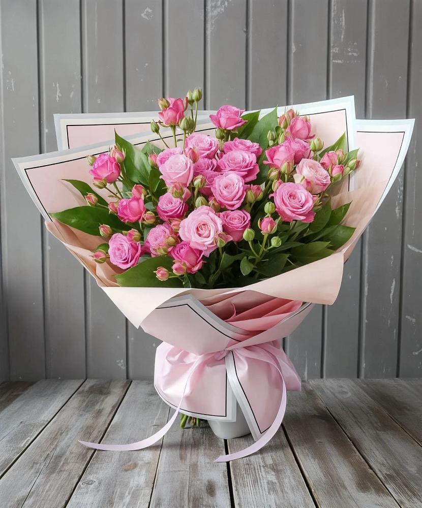 Букет Розовый кустик в Хурбе