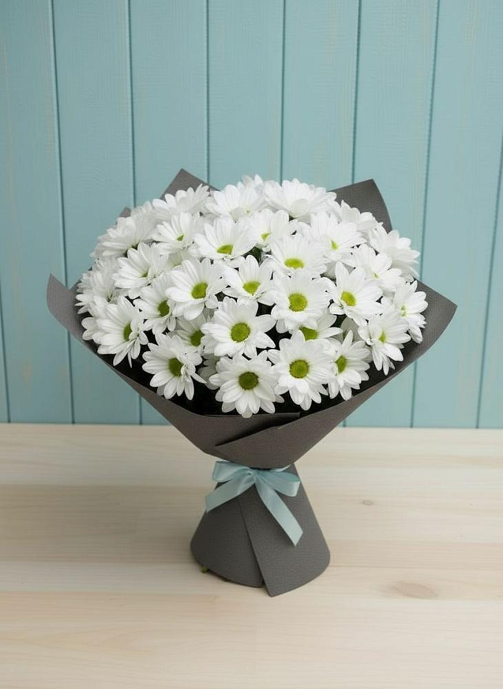 Букет цветов из: Хризантемы в Хурбе