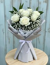 Букет цветов из:  Розы в Хурбе