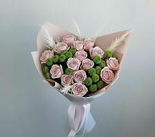 Букет цветов из:  Розы и Хризантемы в Хурбе