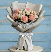 Букет цветов из:  Розы #REPLACE_PRED# Хурбе