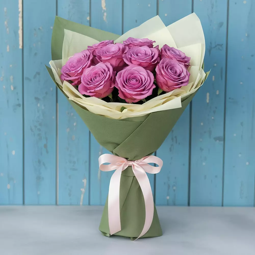 Букет Розы Фёрст Леди в Хурбе