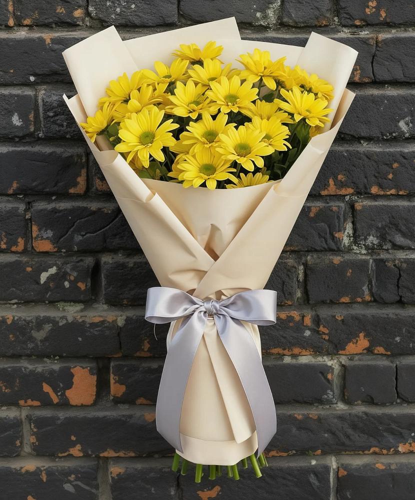 Букет цветов из: Хризантемы в Хурбе