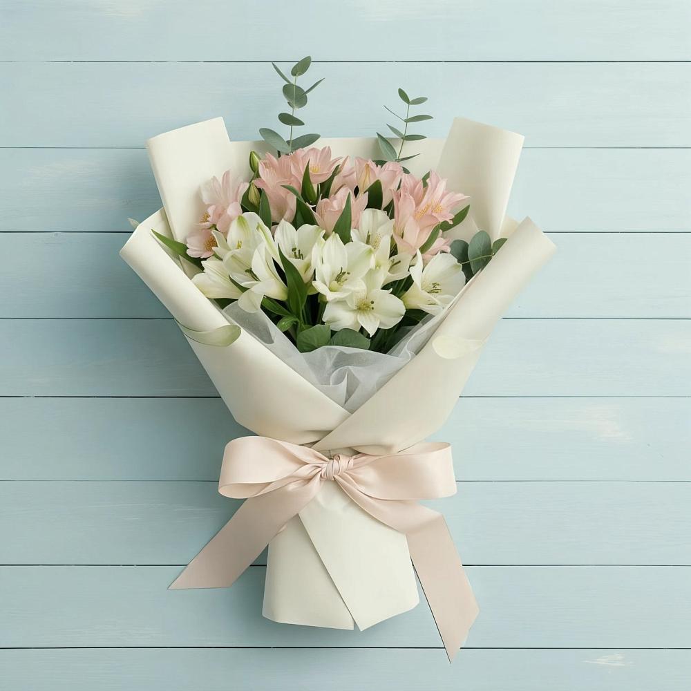 Букет цветов из: Альстромерии в Хурбе