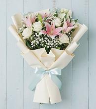 Букет цветов из:  Лилии в Хурбе
