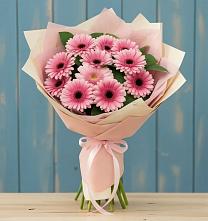 Букет цветов из:  Герберы в Хурбе