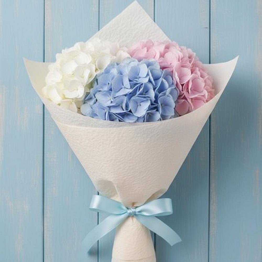 Букет цветов из: Гортензия в Хурбе